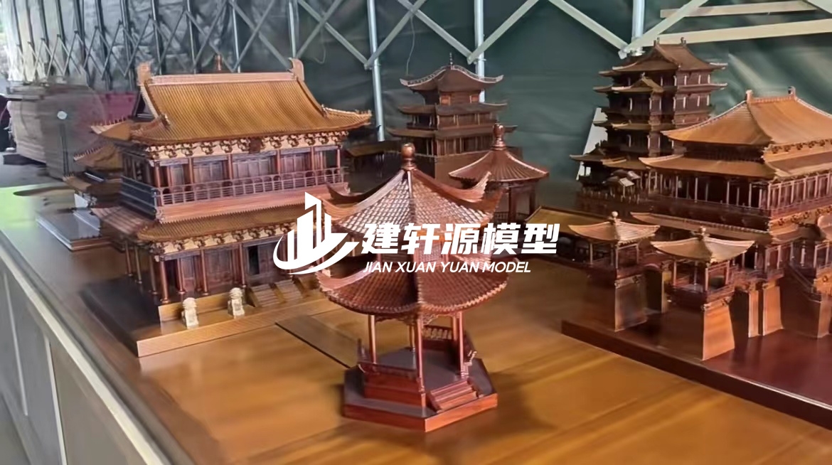 若尔盖古建模型制作